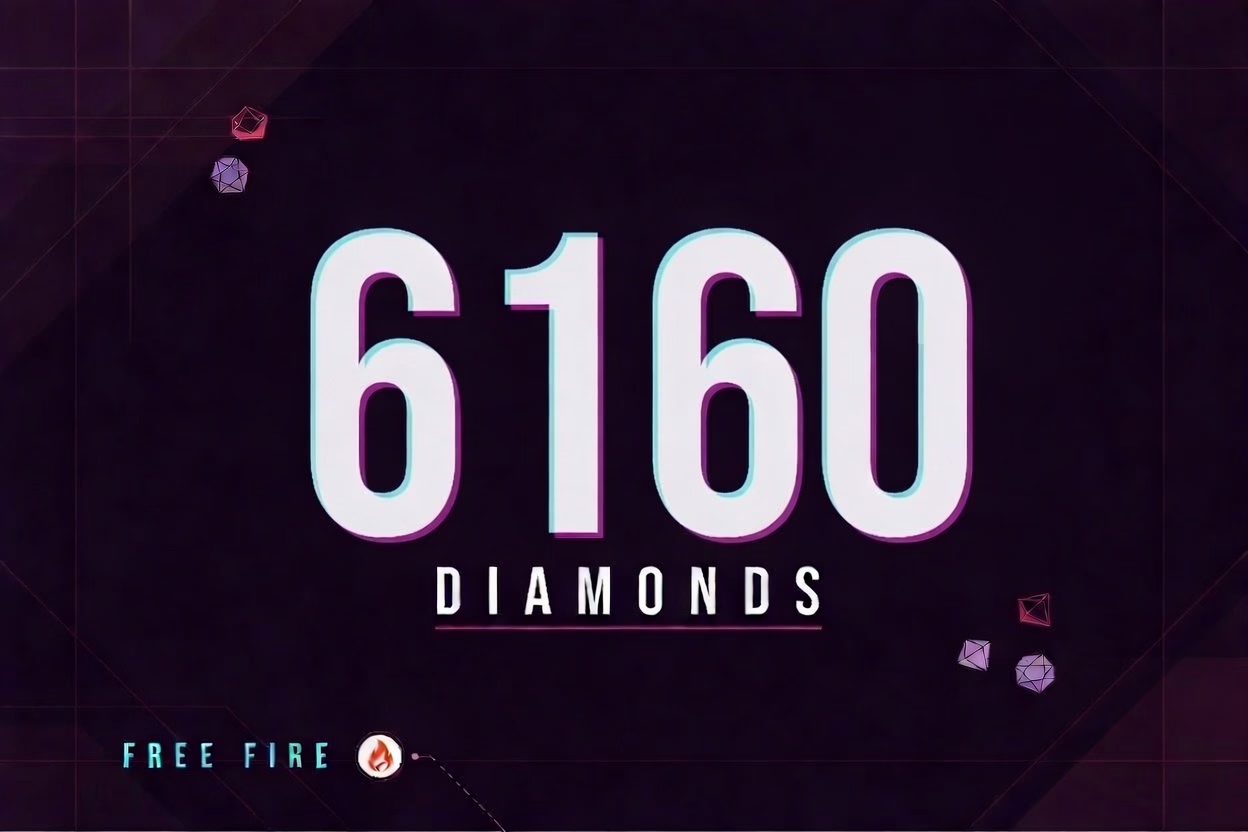 Free Fire 6160 Almaz