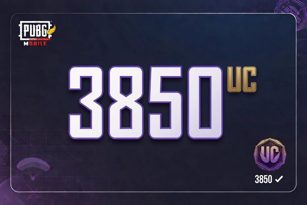 PUBG Mobile 3850 UC