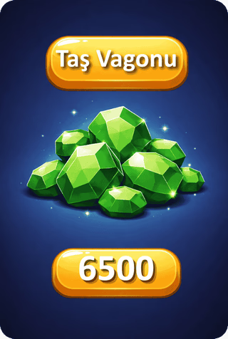 Clash Royale 6500 Taş