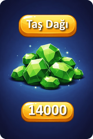 Clash Royale 14000 Taş