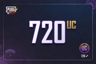 PUBG Mobile 720 UC