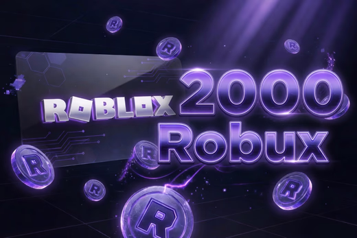 Roblox Gift Card 2000 Robux