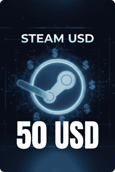 Steam Wallet Card 50 USD