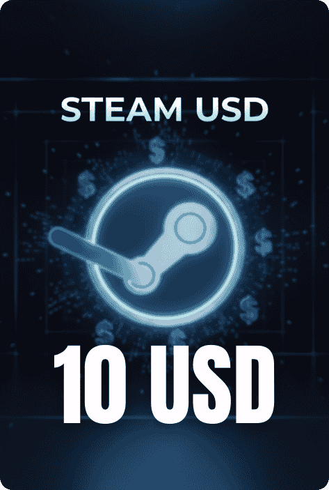 Steam Wallet Card 10 USD