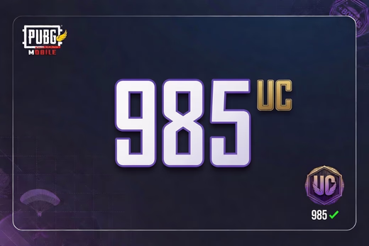 PUBG Mobile 985 UC