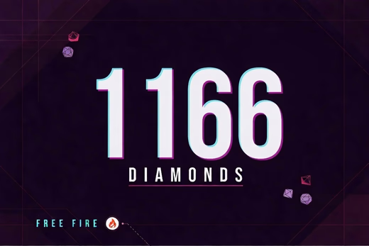 Free Fire 1166 Almaz