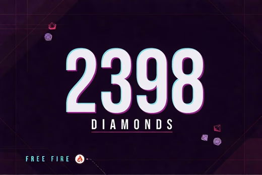 Free Fire 2398 Almaz