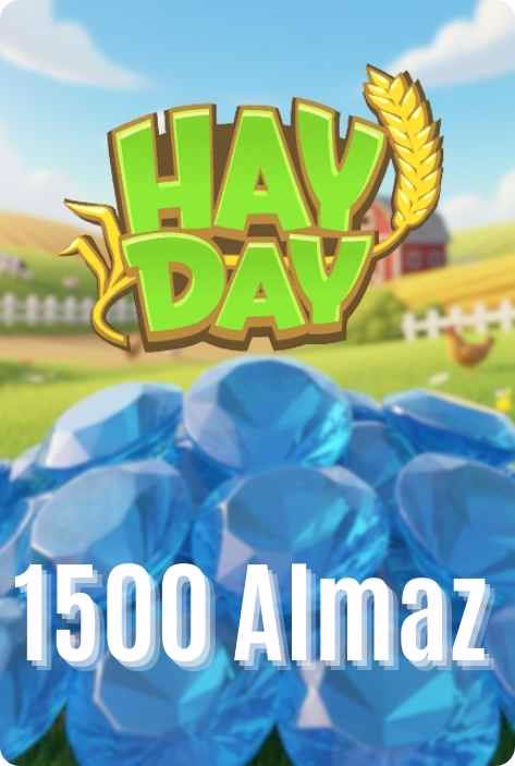 Hay Day 1500 Elmas