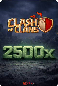 Clash Of Clans 2500 Taş
