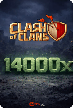 Clash Of Clans 14000 Taş