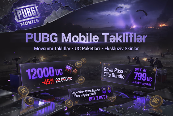 PUBG Mobile Təkliflər